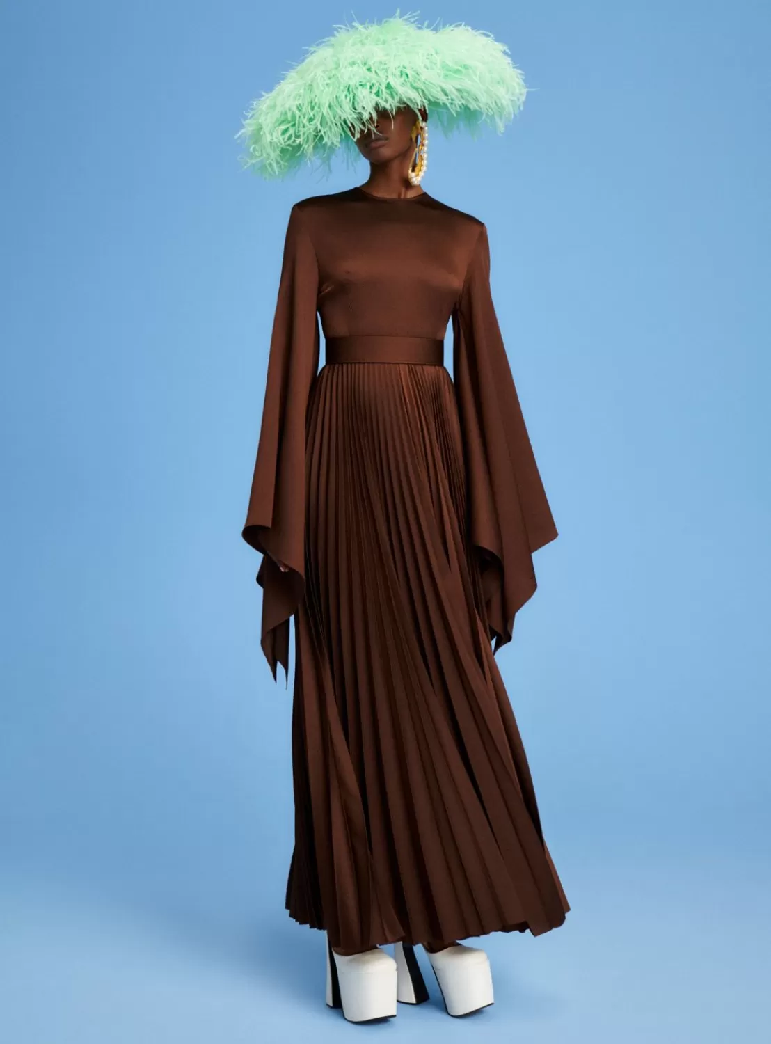 The Sage Maxi Dress In Mocha^Solace London Online