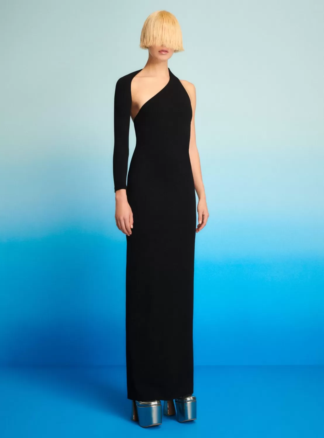 The Saren Maxi Dress In Black^Solace London Fashion