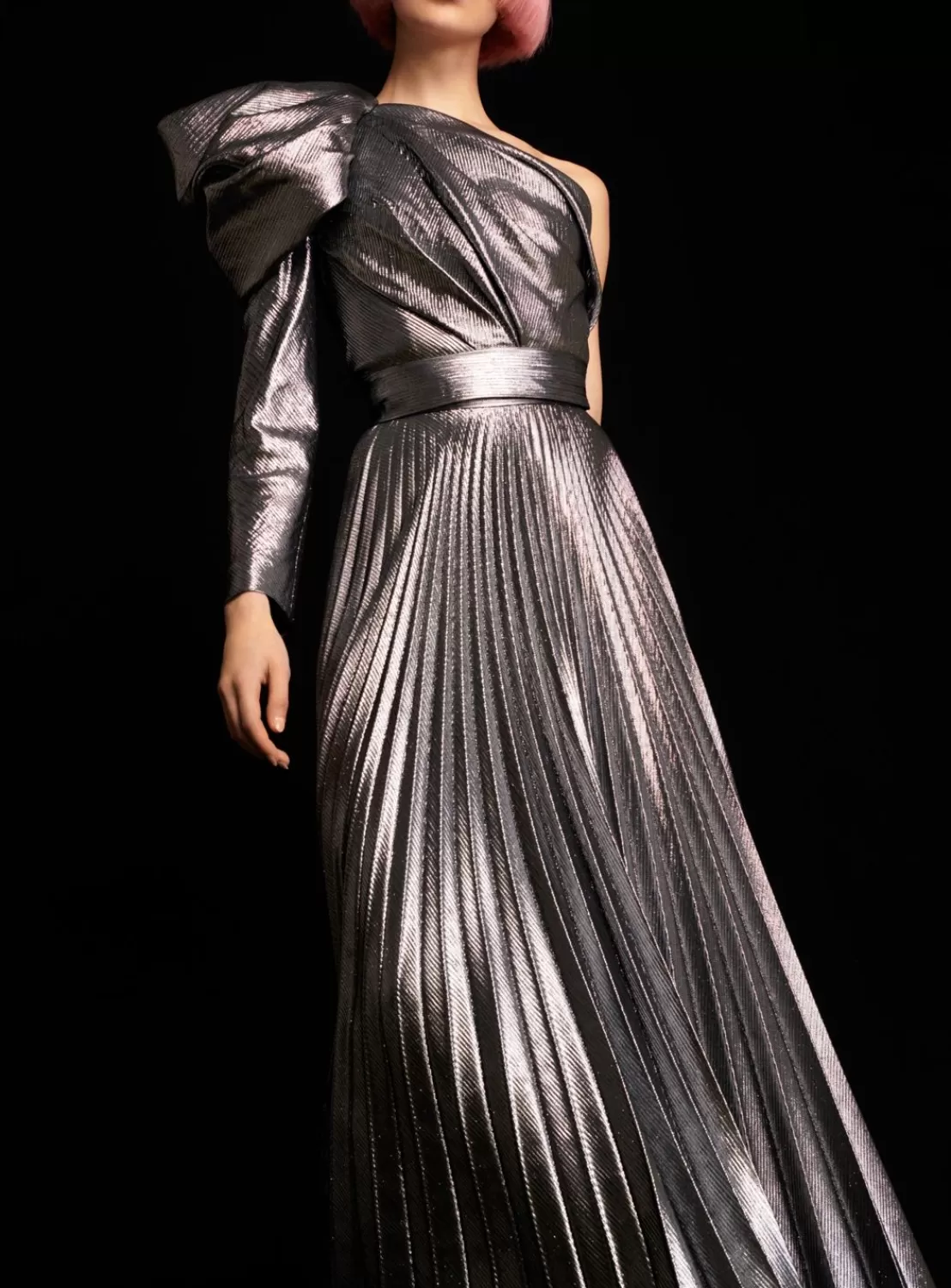 The Sawyer Maxi Dress In Silver^Solace London Best