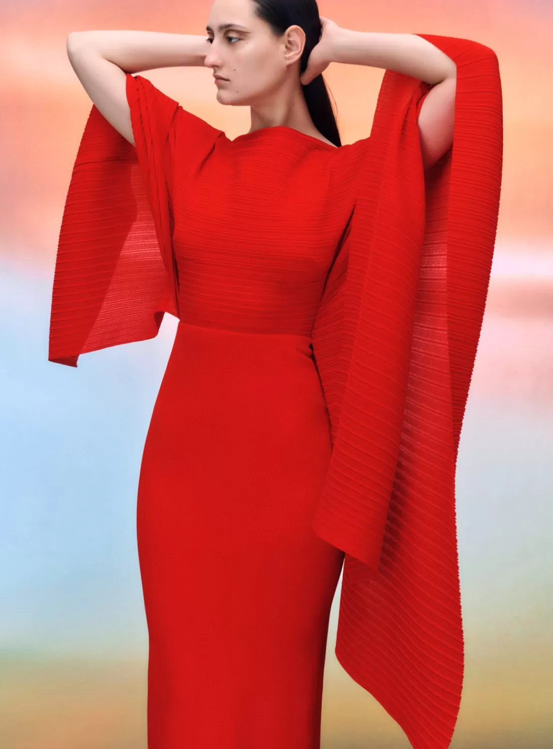 The Simone Maxi Dress In Red^Solace London Outlet