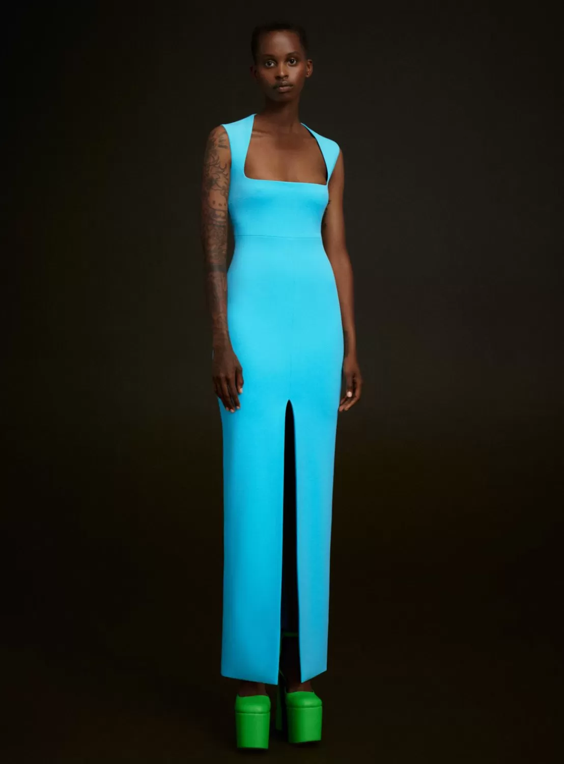 The Sofia Maxi Dress In Blue^Solace London Store