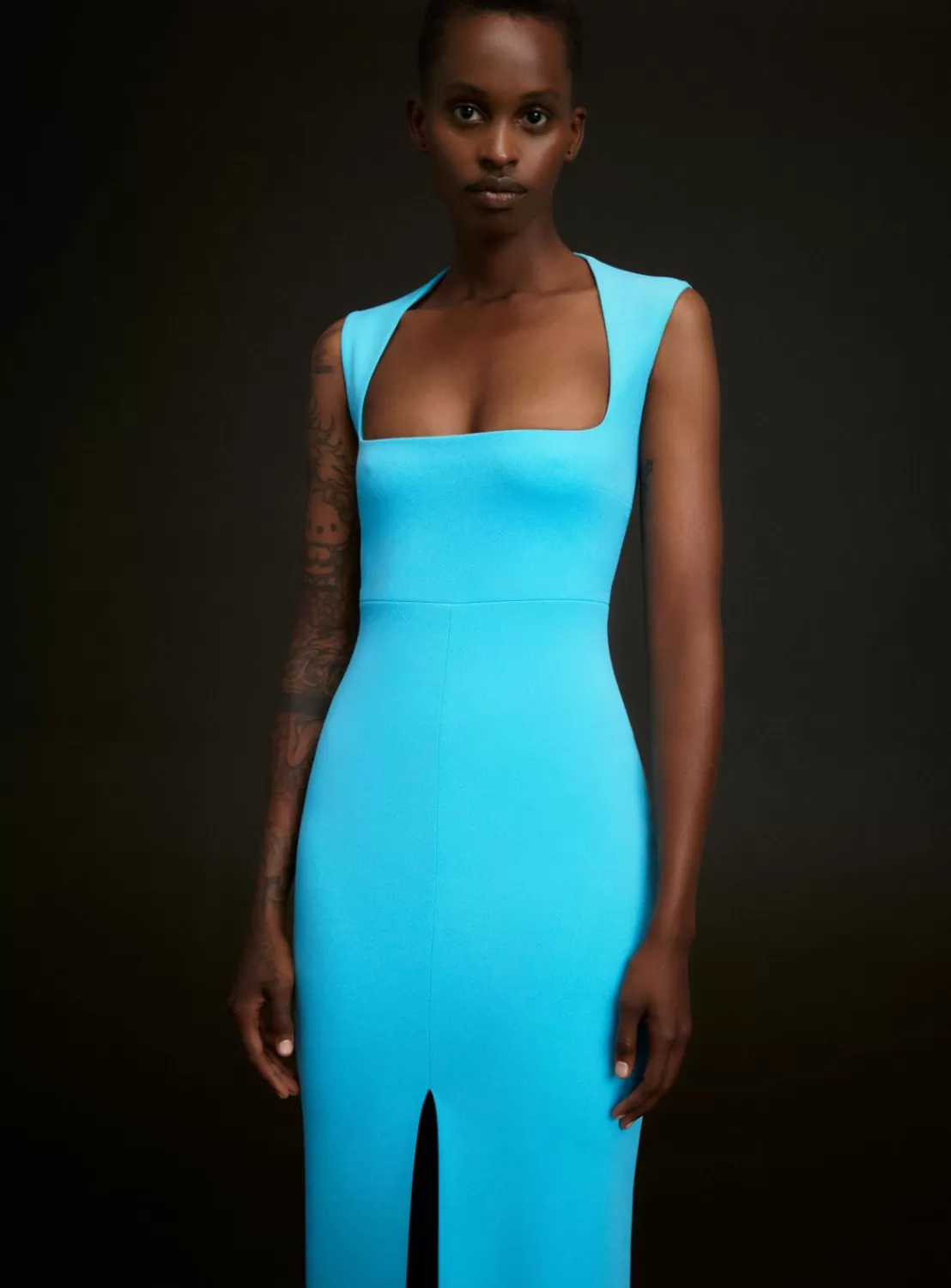 The Sofia Maxi Dress In Blue^Solace London Store