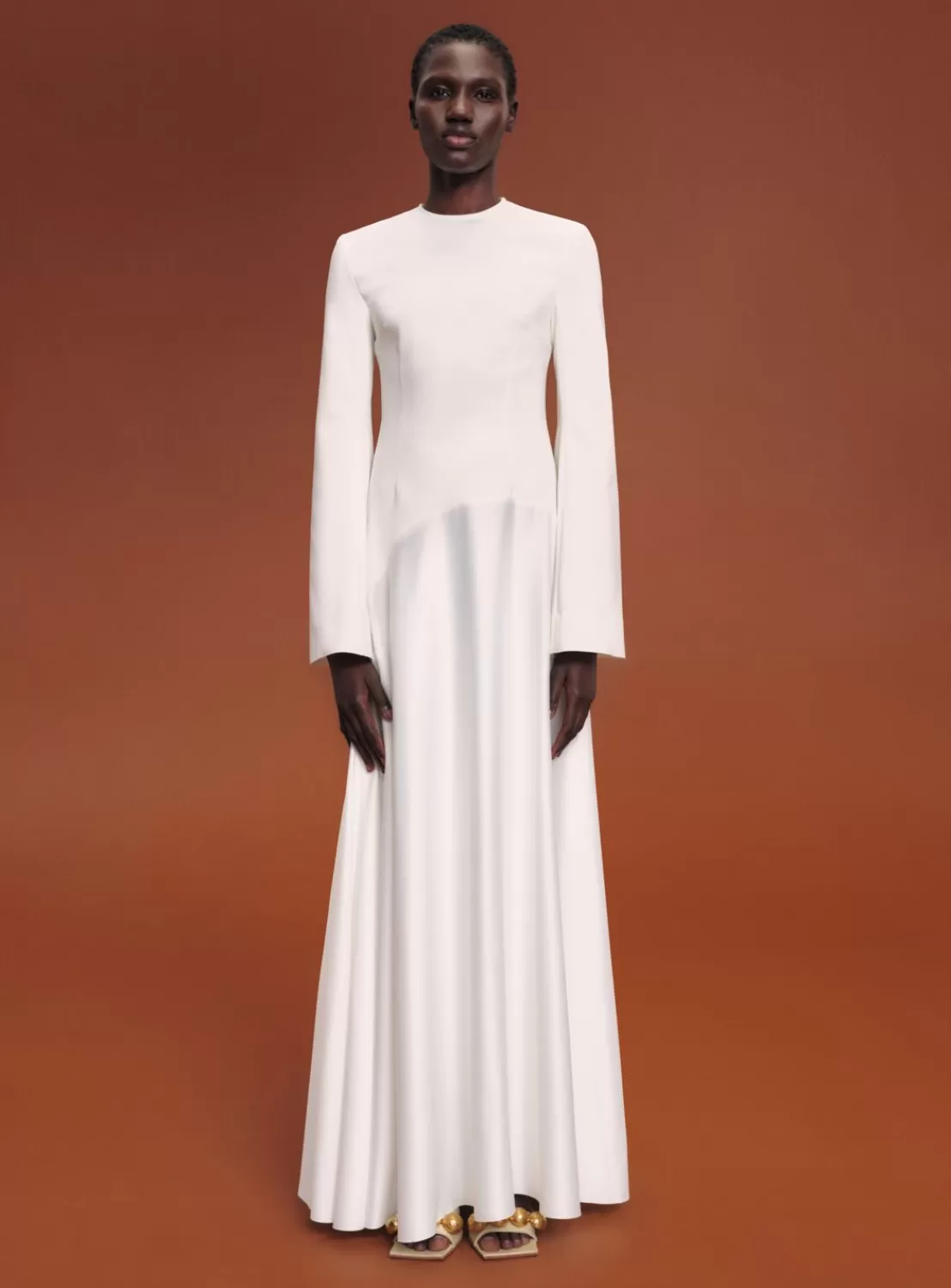 The Storm Maxi Dress In Cream^Solace London Hot