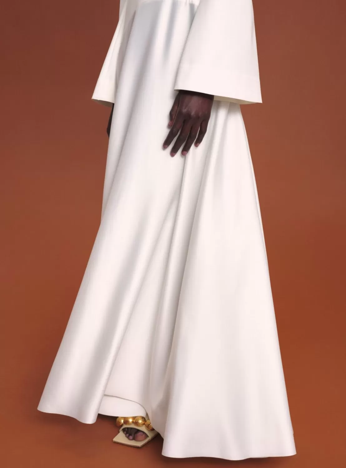 The Storm Maxi Dress In Cream^Solace London Hot