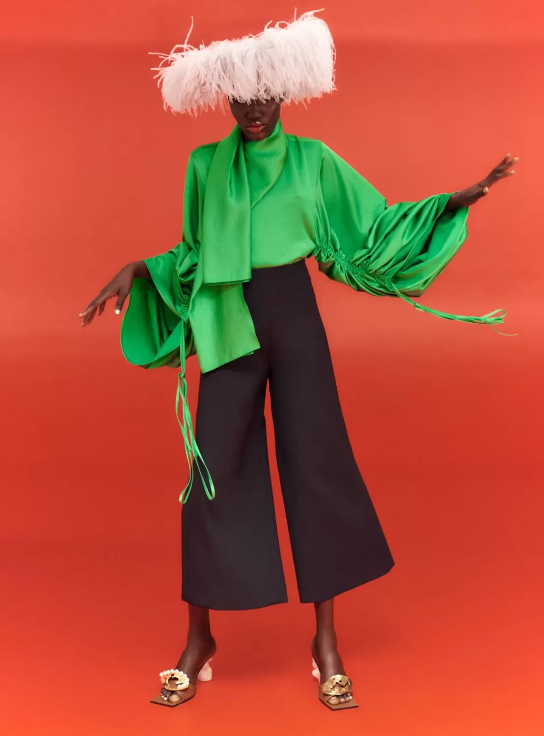 The Tala Top In Bright Green^Solace London Online