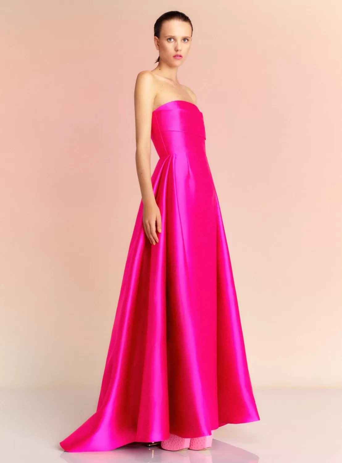 The Tiffany Maxi Dress In Magenta^Solace London Flash Sale