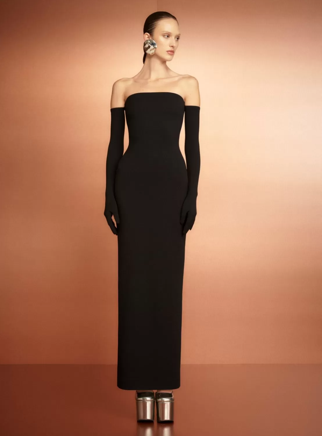 The Tullia Maxi Dress In Black^Solace London Discount