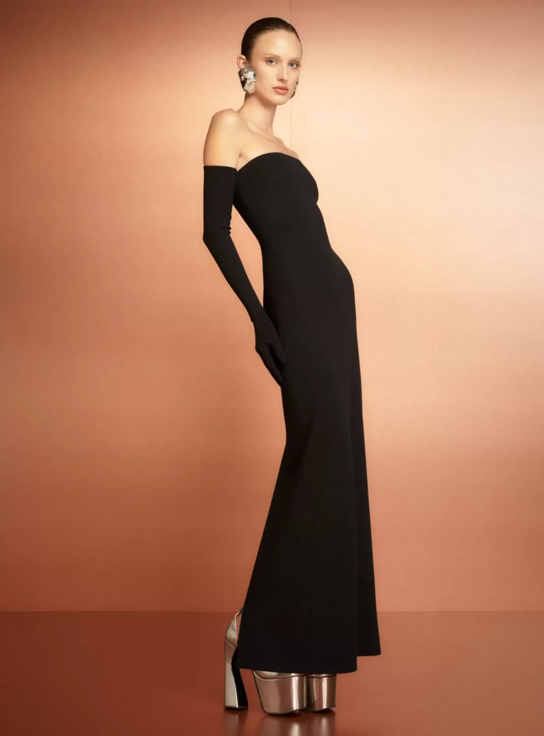 The Tullia Maxi Dress In Black^Solace London Discount