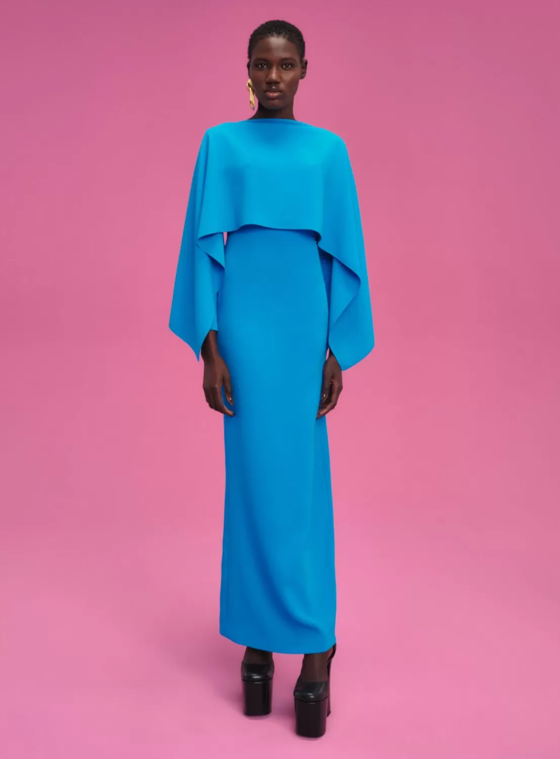 The Yael Maxi Dress In Azure^Solace London Cheap